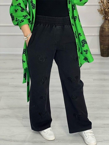 14345- نیم بگ ذغالی میکی موس