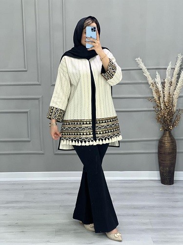 0634_ مانتو مزونی سروین