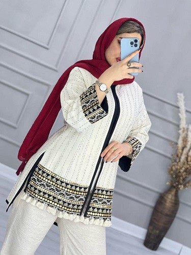 0634_ مانتو مزونی سروین