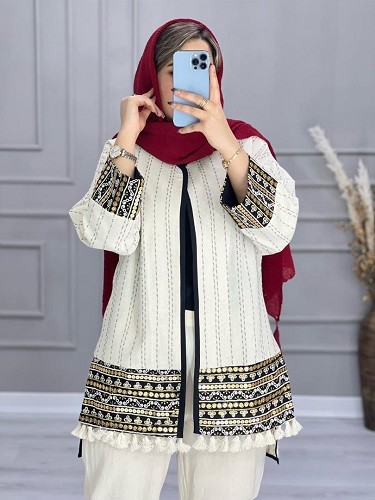 0634_ مانتو مزونی سروین