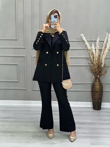 0638_کت و شلوار مزونی شکلات