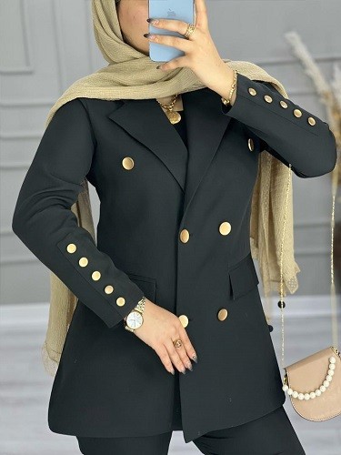 0638_کت و شلوار مزونی شکلات