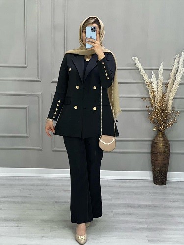 0638_کت و شلوار مزونی شکلات