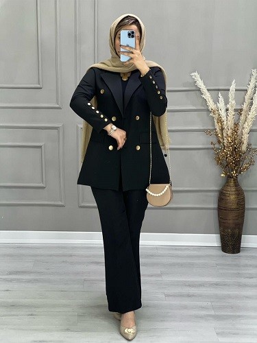 0638_کت و شلوار مزونی شکلات