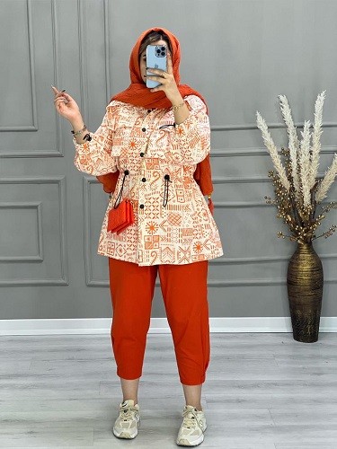 0641_مانتو لینن دنیز