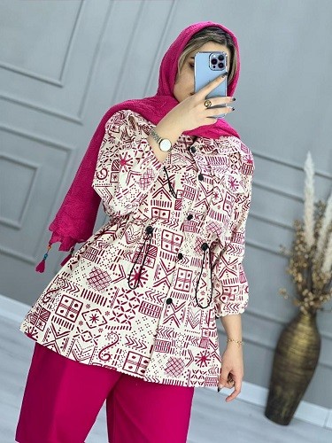 0641_مانتو لینن دنیز