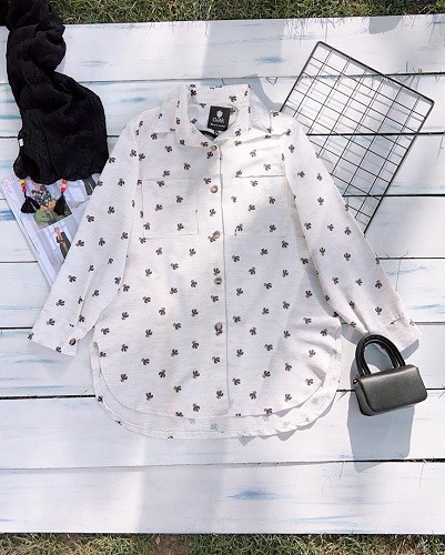 0656-شومیز ترک کاکتوس