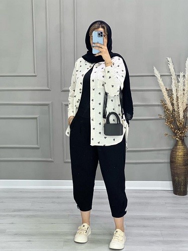 0656-شومیز ترک کاکتوس