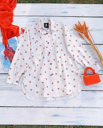 0656-شومیز ترک کاکتوس