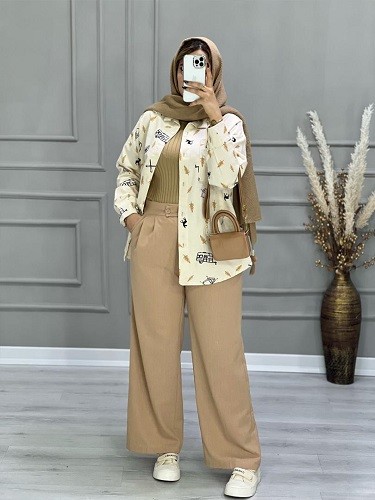 0666_مانتو شومیزی کاج