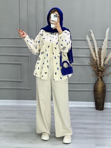 0666_مانتو شومیزی کاج