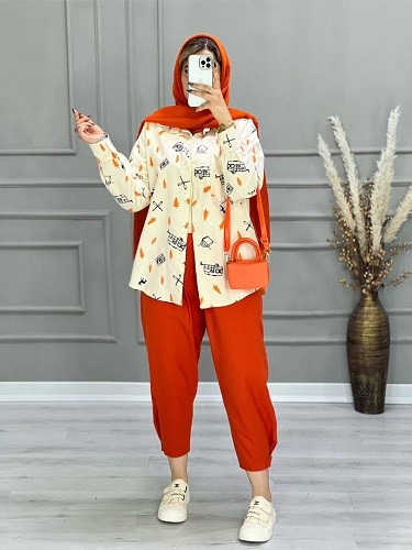 0666_مانتو شومیزی کاج