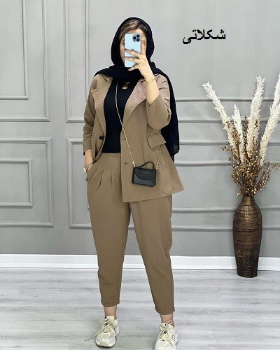 0639_کت و شلوار لینن فریال