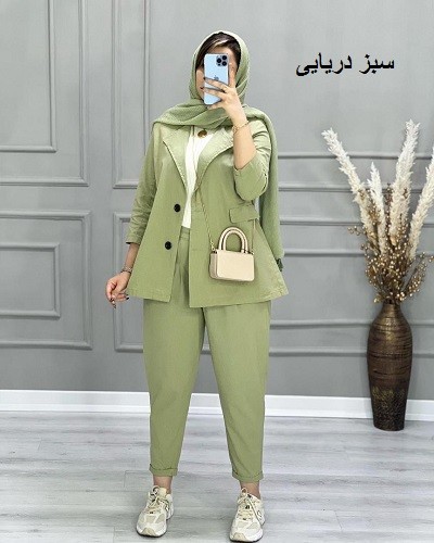 0639_کت و شلوار لینن فریال