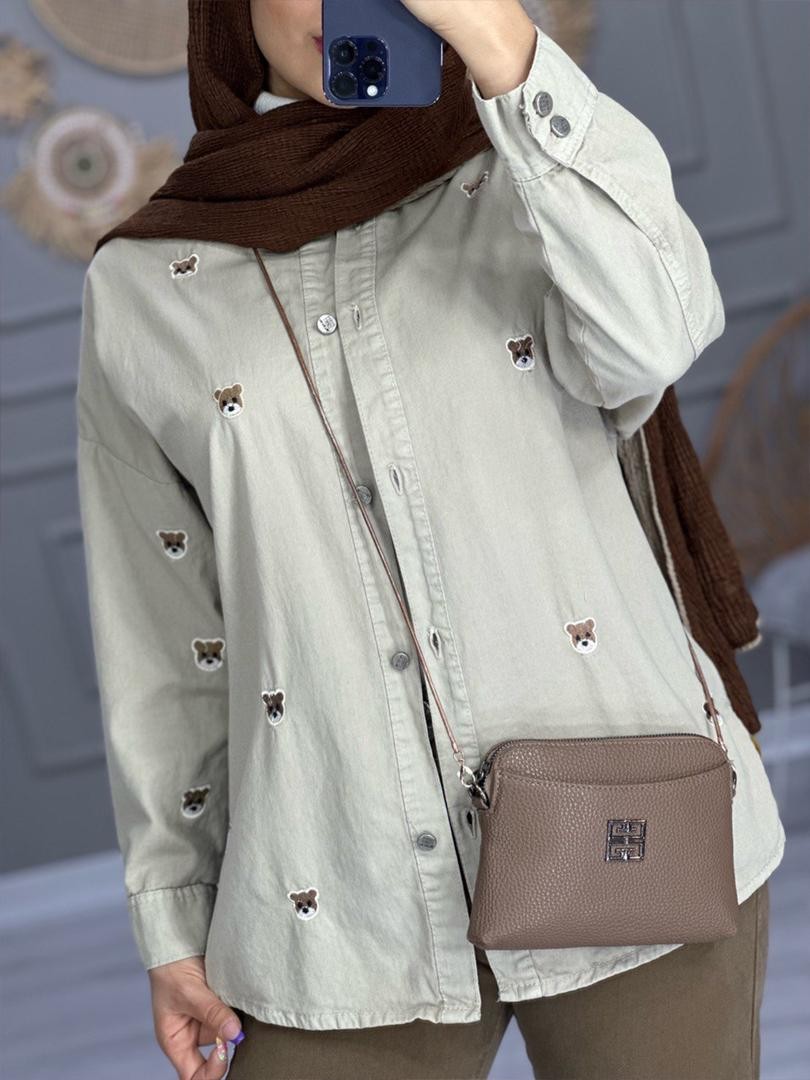 0800_شومیز کتان تدی