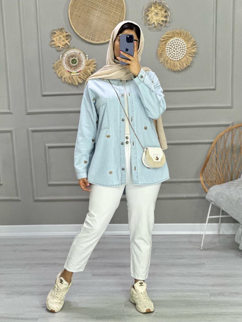 0800_شومیز کتان تدی