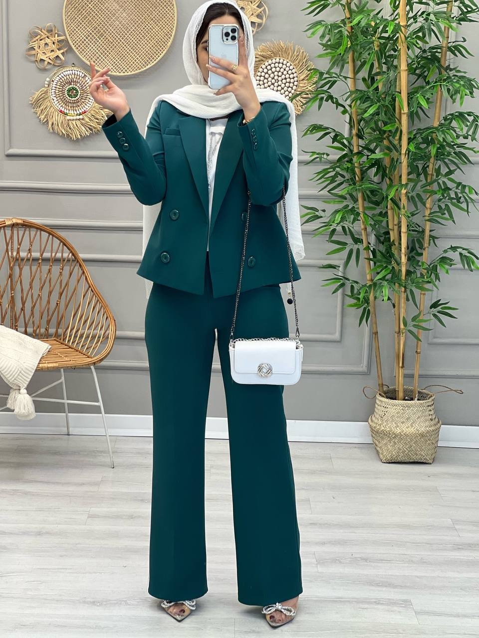 1072- کت و شلوار مزونی لاوین