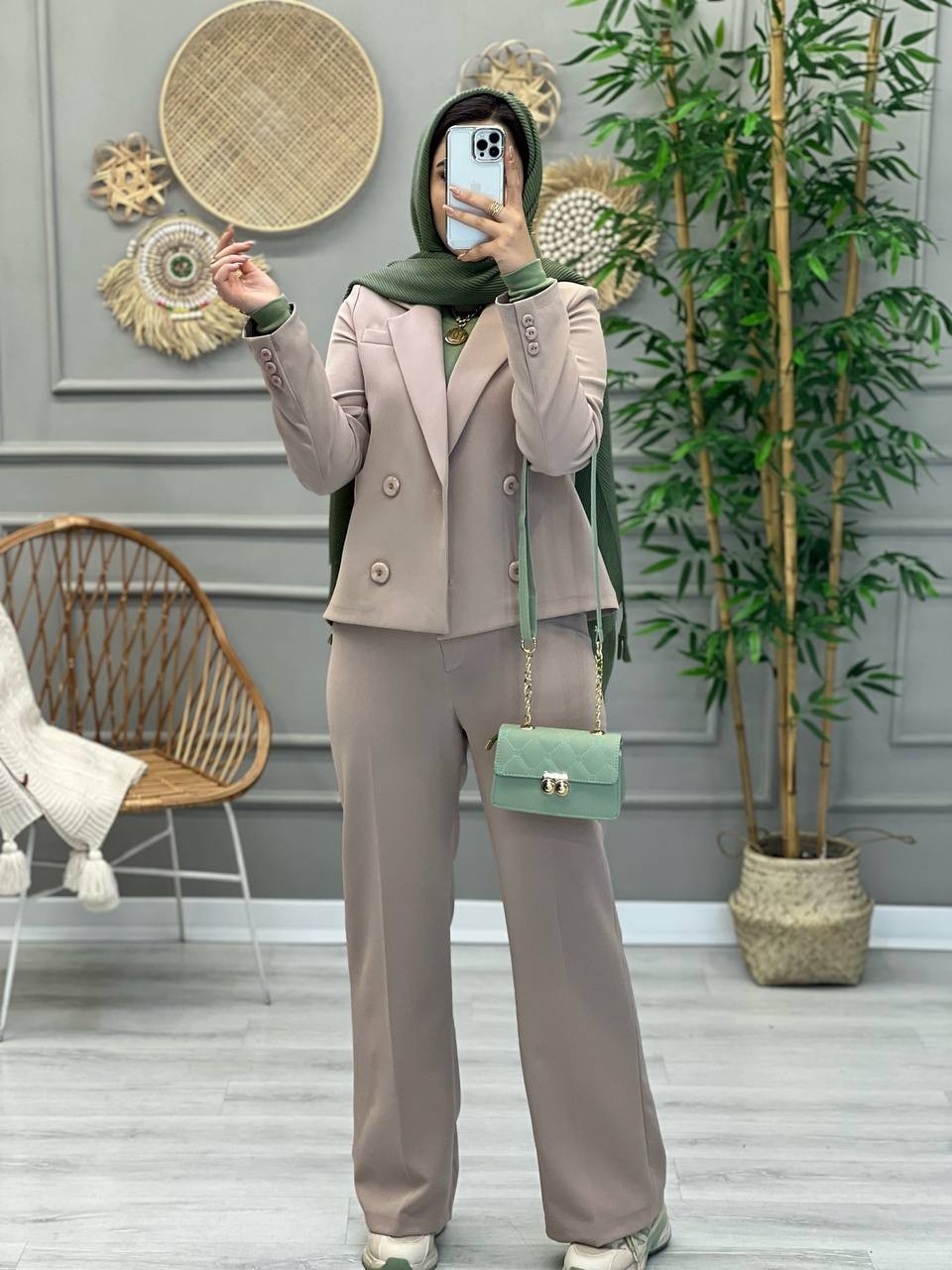 1072- کت و شلوار مزونی لاوین