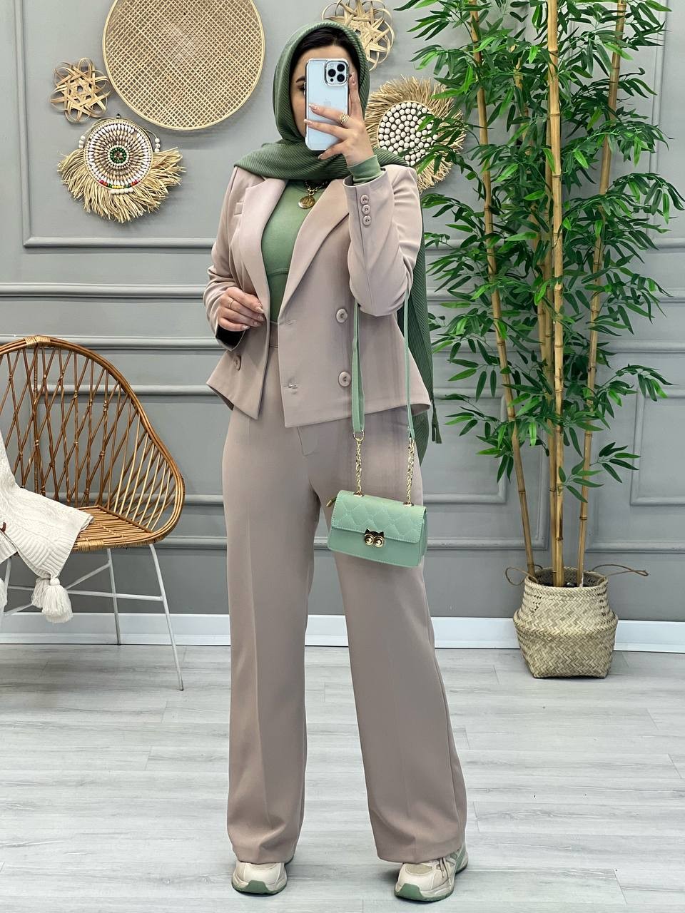 1072- کت و شلوار مزونی لاوین