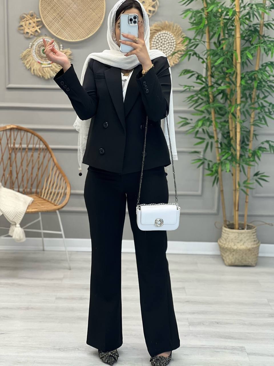 1072- کت و شلوار مزونی لاوین