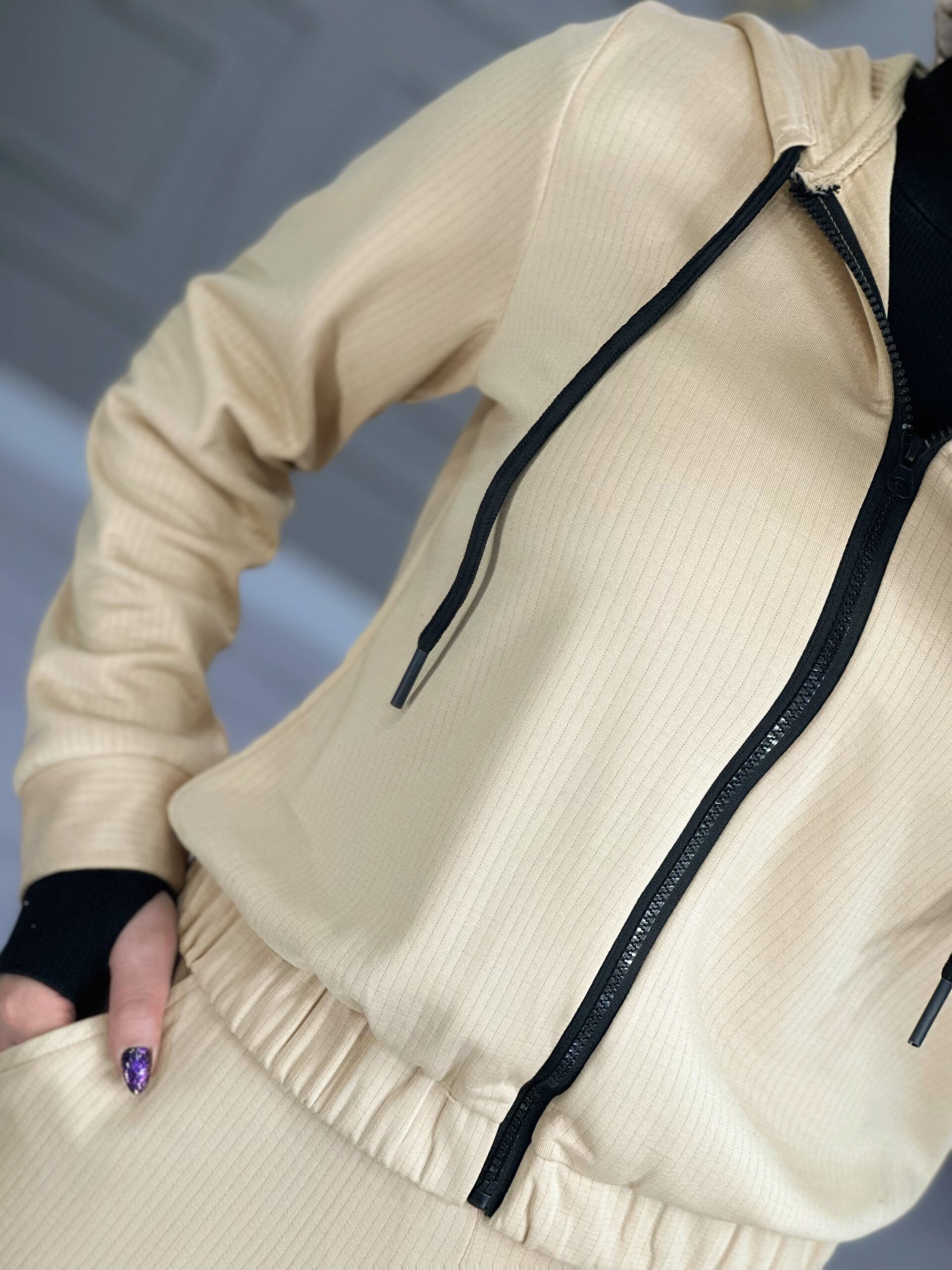 1036- ست شومیز شلوار اسپرت