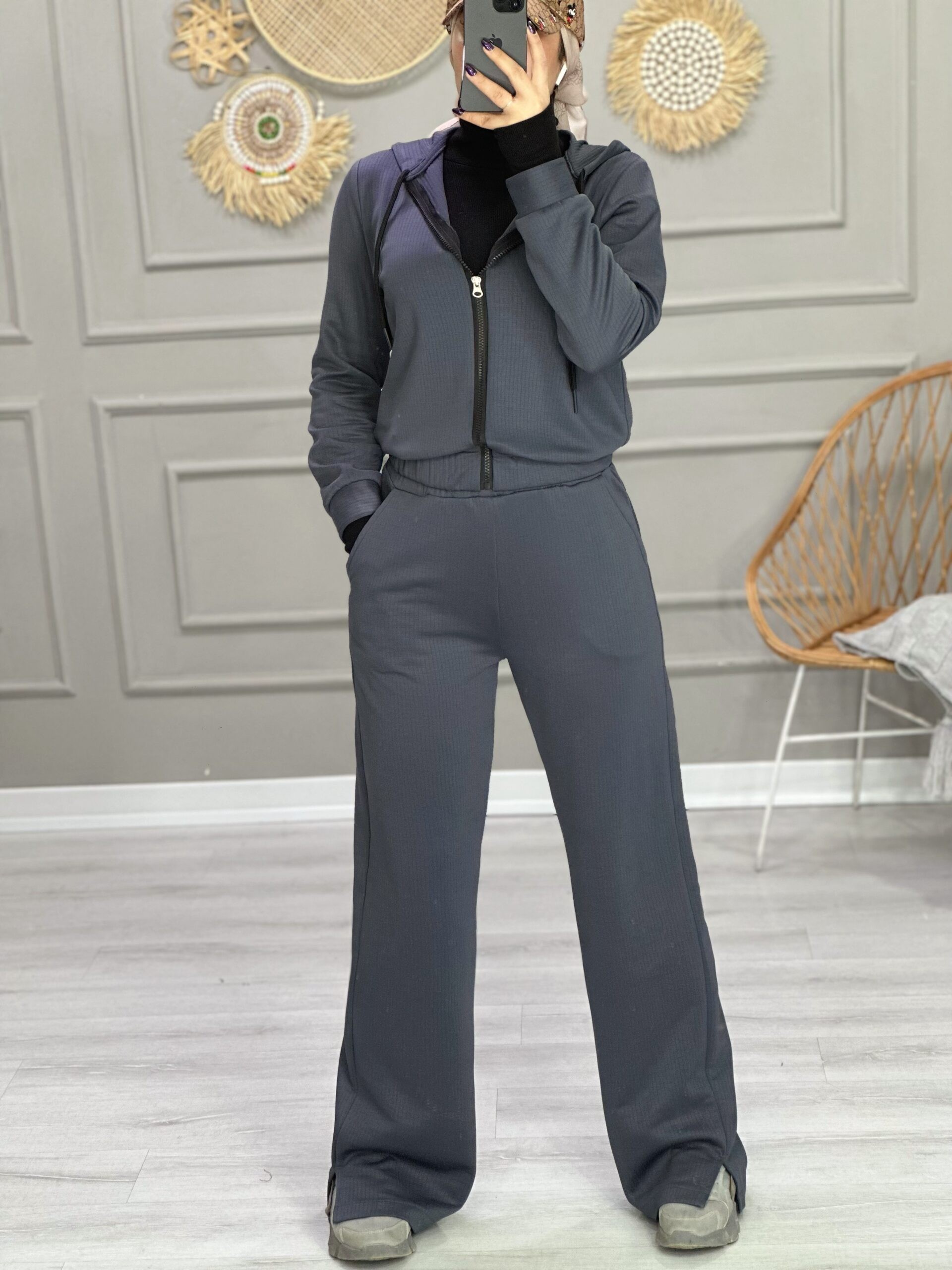 1036- ست شومیز شلوار اسپرت