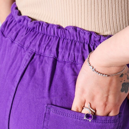 2199- مام استایل رنگی رز