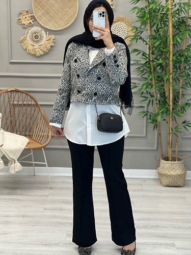 1076- کت و شلوار میناز