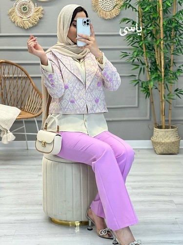 1076- کت و شلوار میناز