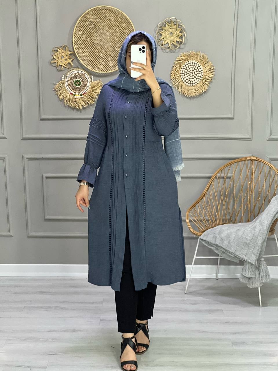 0754-مانتو مزونی ارغوان