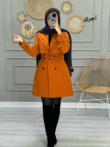 0782_بارونی یقه شنل لاوین