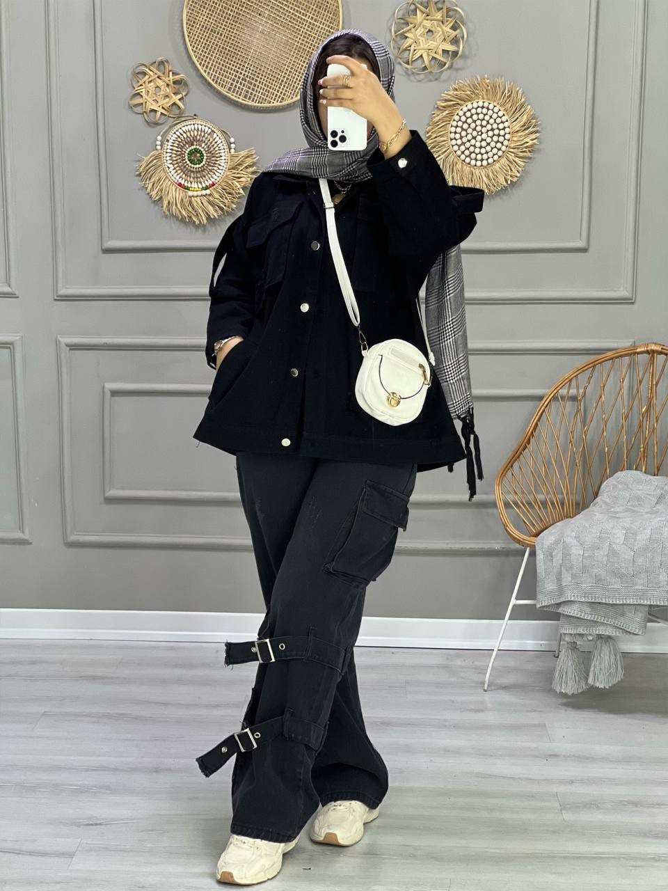 0783_کت جین اسپرت دایان