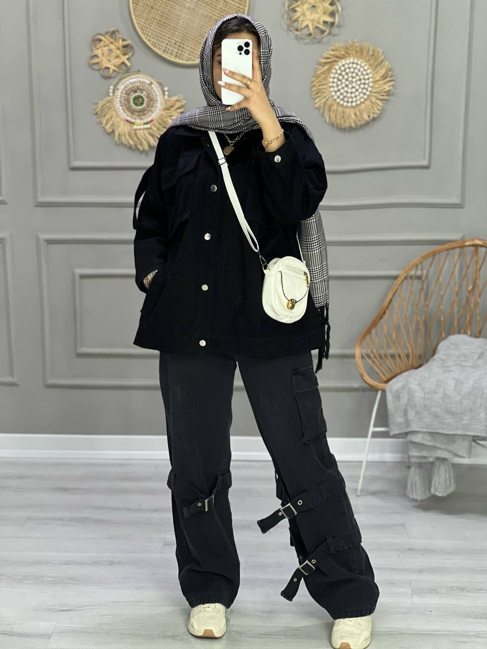 0783_کت جین اسپرت دایان