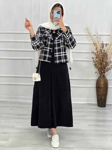 0580- کت سارافون مزونی رعنا