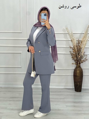 0583_کت شلوار مزونی نفیس