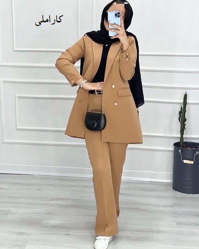 0583_کت شلوار مزونی نفیس