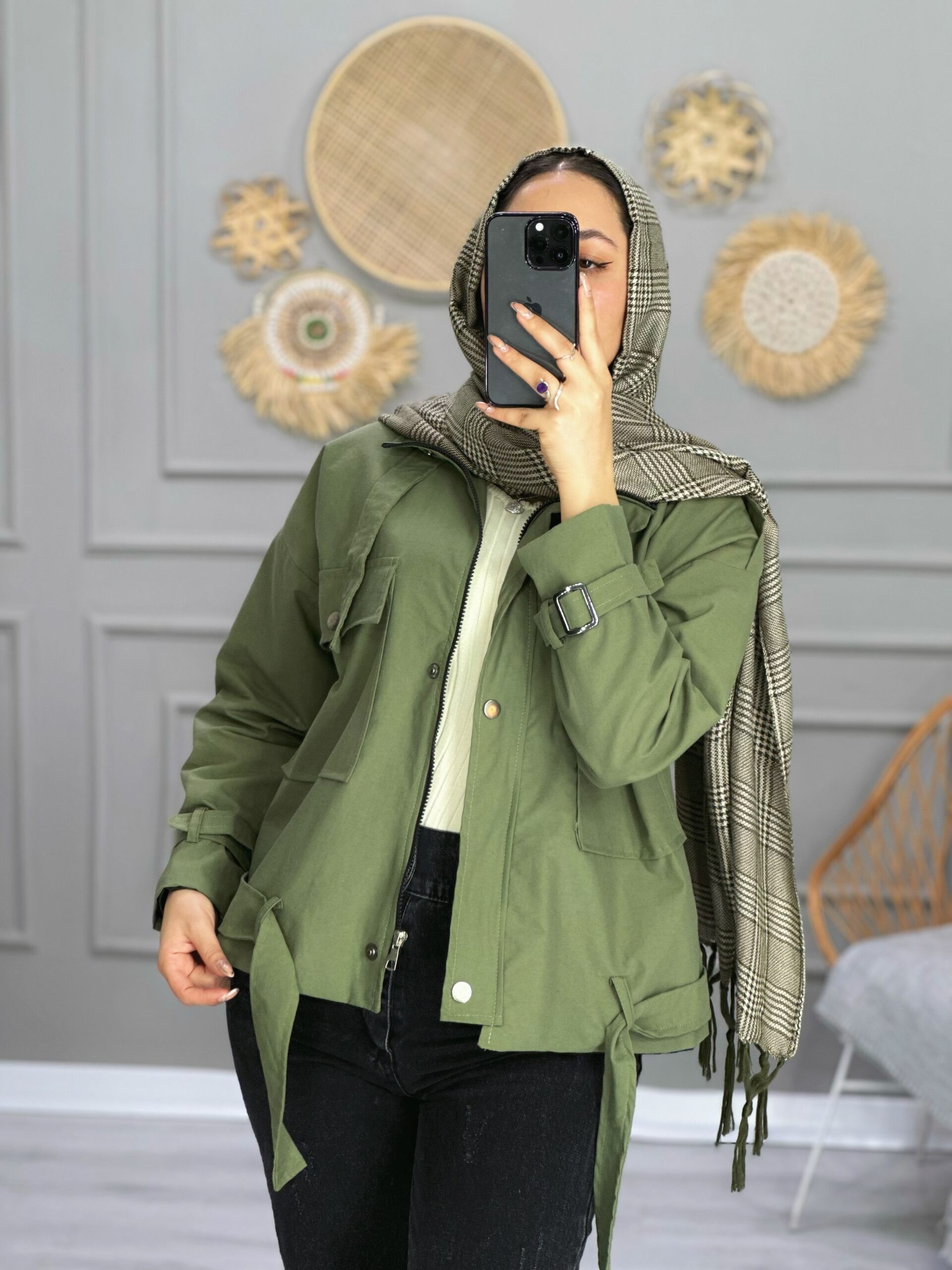 0858_کت کراپ رنگی