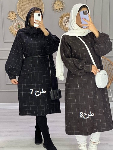 0787_کفتان چهارخونه پشمی