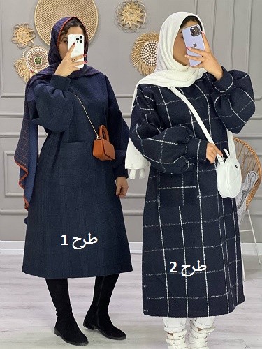 0787_کفتان چهارخونه پشمی