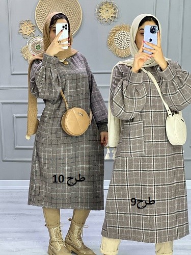 0787_کفتان چهارخونه پشمی