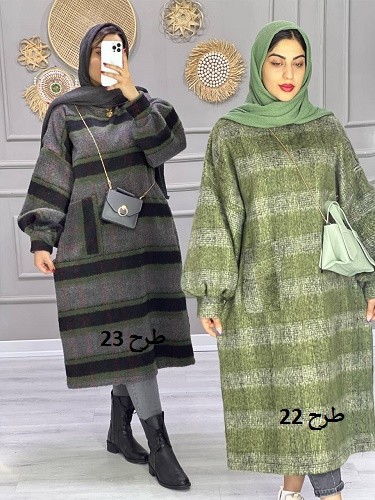 0787_کفتان چهارخونه پشمی