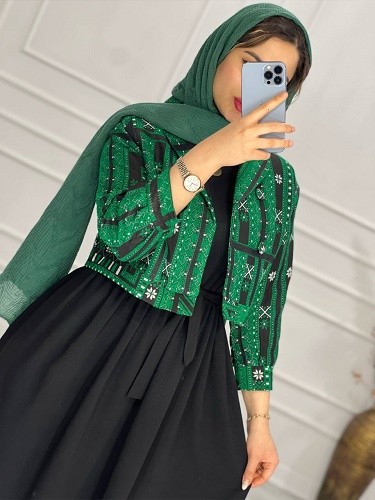 0595_کت  سارافون مزونی جیران