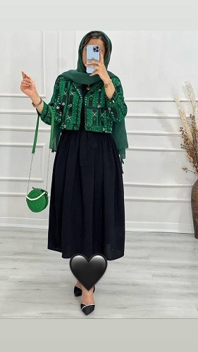 0595_کت  سارافون مزونی جیران