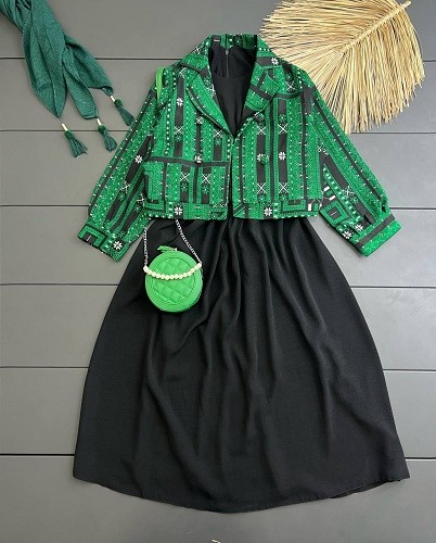 0595_کت  سارافون مزونی جیران