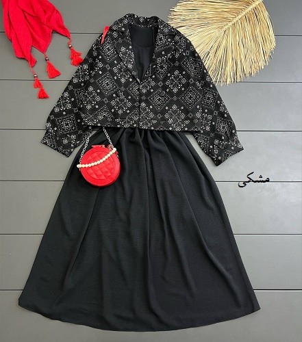 0595_کت  سارافون مزونی جیران