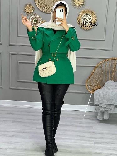 0808_بارونی آستردار تک شنل