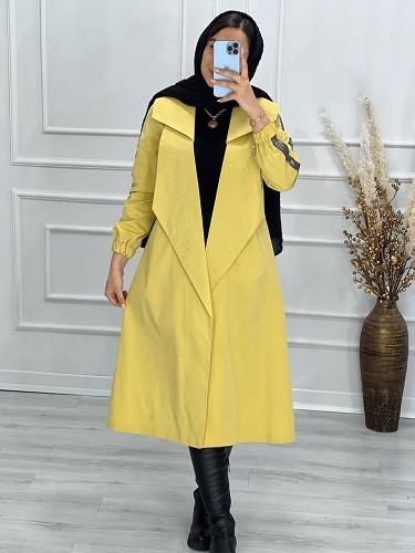 0471-بارونی ضد آب نگینی