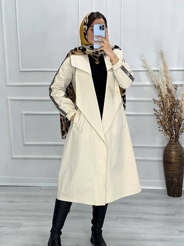 0471-بارونی ضد آب نگینی