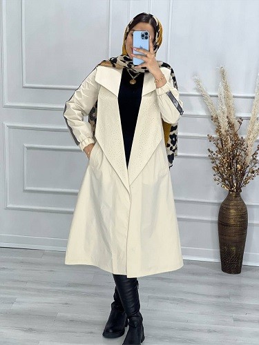 0471-بارونی ضد آب نگینی