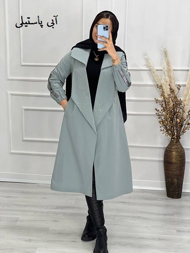 0471-بارونی ضد آب نگینی